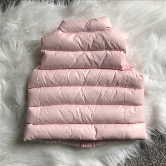 Ralph Lauren Baby Puffer pink Vest 9M - Picture 5 of 6